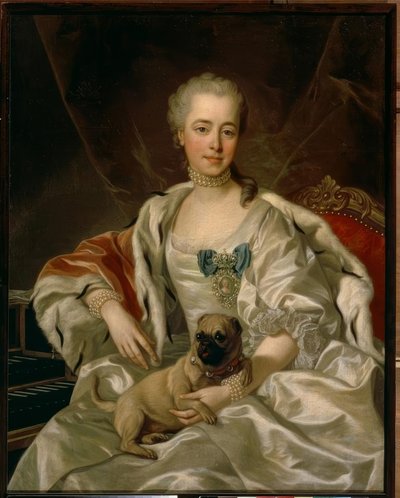 Portrait of Princess E.D. Golitsyn by Louis Michel van Loo